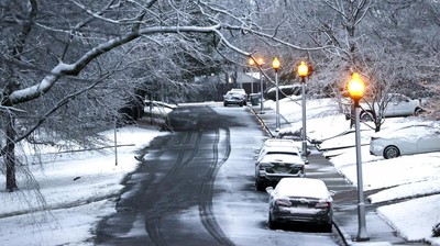 Brrr.... Amerika Serikat Memutih Berselimut Salju Tebal