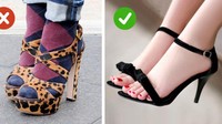 Jangan pakai kaus kaki kalau memakai sandal. Kalau pakai sandal terbuka perhatikan juga perawatan kuku. Foto: Dok. Brightside