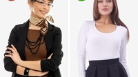 Hindari kombinasi warna coklat, hitam, biru tua alias warna gelap semua. Kombinasikan warna gelap dan terang supaya terlihat klasik. Foto: Dok. Brightside