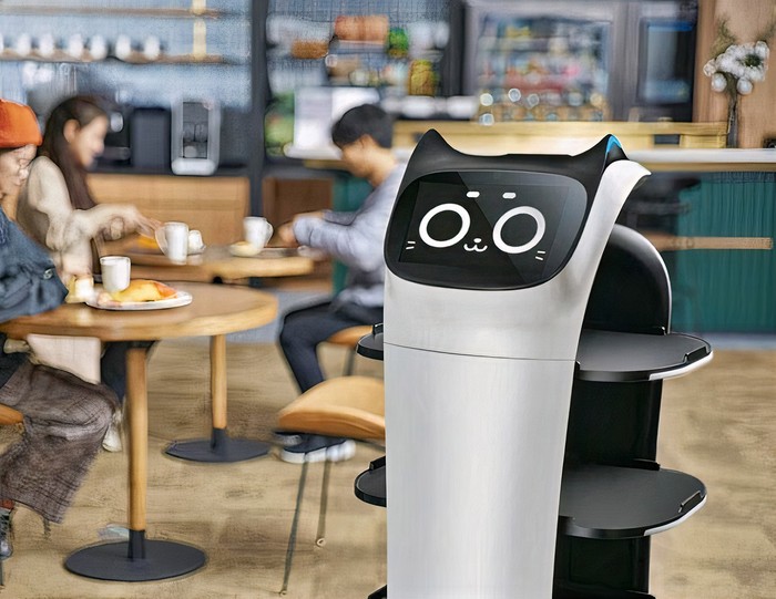Efek Pandemi, Restoran China Terpaksa Pakai Pelayan Robot Seharga Rp 283 Juta Efek Pandemi, Restoran China Terpaksa Pakai Pelayan Robot Seharga Rp 283 Juta
