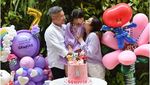 Keharmonisan Gading Marten dan Gisel yang Kompak Rayakan Ultah Gempi