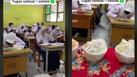 Inspiratif! Guru Ini Borong Seblak Demi Memotivasi Muridnya Belajar