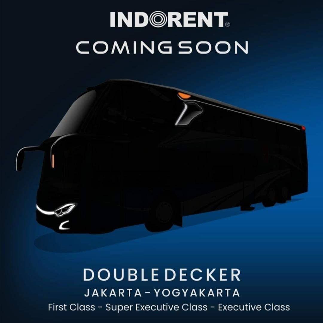 Indorent akan merilis bus AKAP double decker untuk trayek Jakarta-Yogyakarta