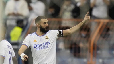 Piala Super Spanyol: Gol Benzema Salip CR7, Masih Jauh di Bawah Messi