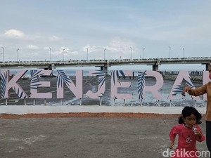 Pantai Kenjeran Surabaya Makin Fresh dan Instagramable Lho