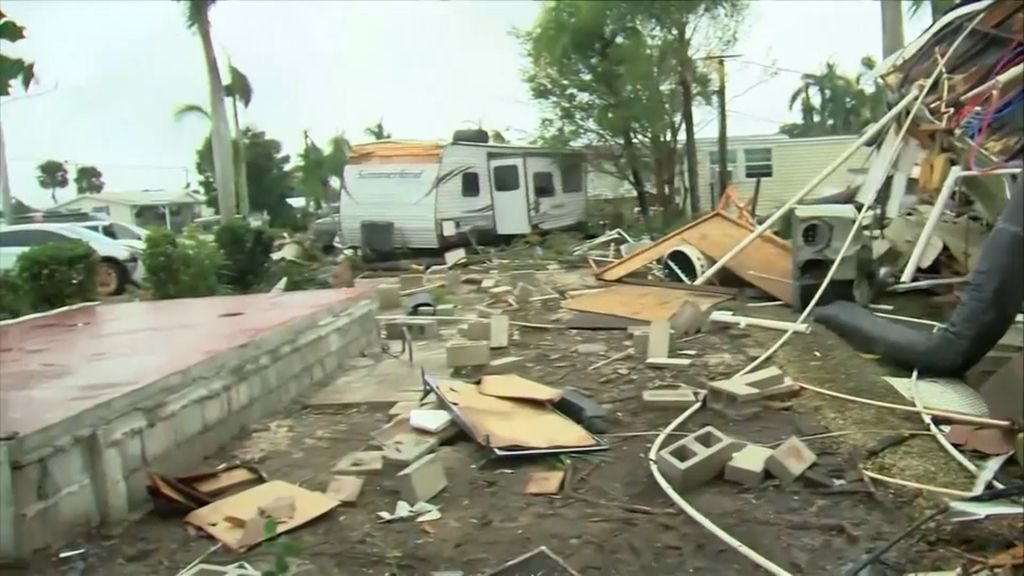 Penampakan Luluh Lantak Kota Florida Usai Diterjang Tornado