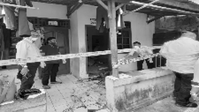 Rentenir tewas simbah darah dibacok pedagang saat tagih utang di Tangsel