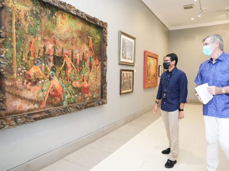 Foto: Museum Pasifika Bali Direkomendasikan Sandiaga Jadi Venue Side G20