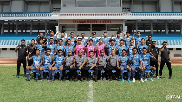 Skuad PSIM Yogyakarta musim 2021.