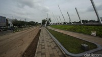Zona edukasi berada di dekat kampus Unisma yang pembangunannya dibebankan kepada Pemerintah Provinsi Jabar.