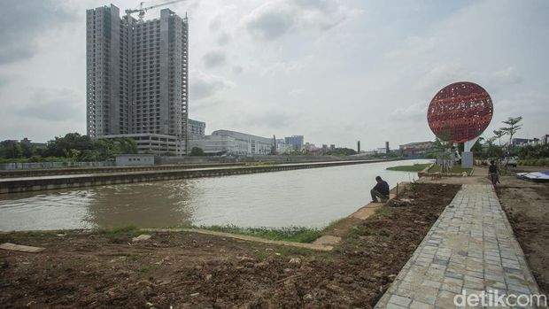 Saluran air di Kota Bekasi bakal menjadi wisata air mirip sungai Cheonggyecheon di Kota Seoul, Korea Selatan dan segera diresmikan.