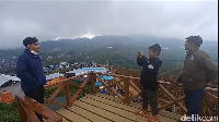 Banyak pengunjung memuji fasilitas yang ada di Taman Langit. Menurutnya, banyak masyarakat yang berkunjung ke tempat tersebut karena memang menarik dan sejuk. (Yuga Hassani/detikTravel)