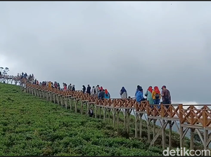 Serasa di Atas Awan, Wisata ke Taman Langit Pangalengan