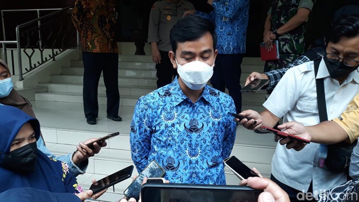 Wali Kota Solo, Gibran Rakabuming Raka, Senin (17/1/2022).