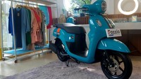 Yamaha menargetkan Fazzio untuk anak muda. Foto: Ridwan Arifin