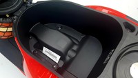 Fazzio 125 sudah dibekali dengan kapasitas bagasi 17,8 liter Foto: Ridwan Arifin