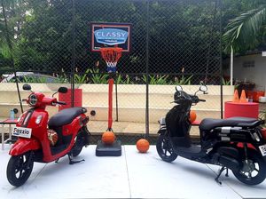 Wujud Asli Yamaha Fazzio Hybrid Connected, Skuter Retro Modern Rp 21 Jutaan