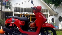 Motor ini mengusung model retro modern. Yamaha membuat segmen baru yang masuk dalam kategori Classy. Foto: Ridwan Arifin