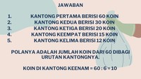Apakah kamu menemukan polanya?