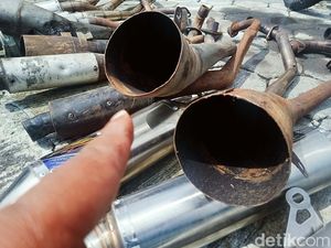 Masih Nekat Pakai Knalpot Brong? Siap-siap Motor Bisa Disita