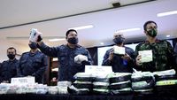 War On Drugs Di Awal 2022, BNN Sita 218 Kg Sabu-16 Ribu Butir Ekstasi