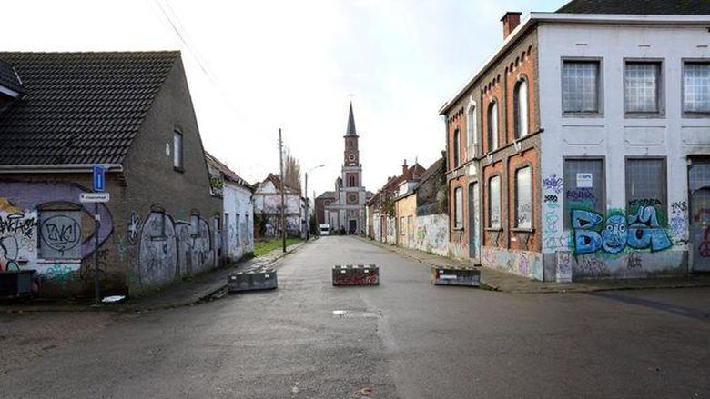 Doel Kota hantu di Belgia.