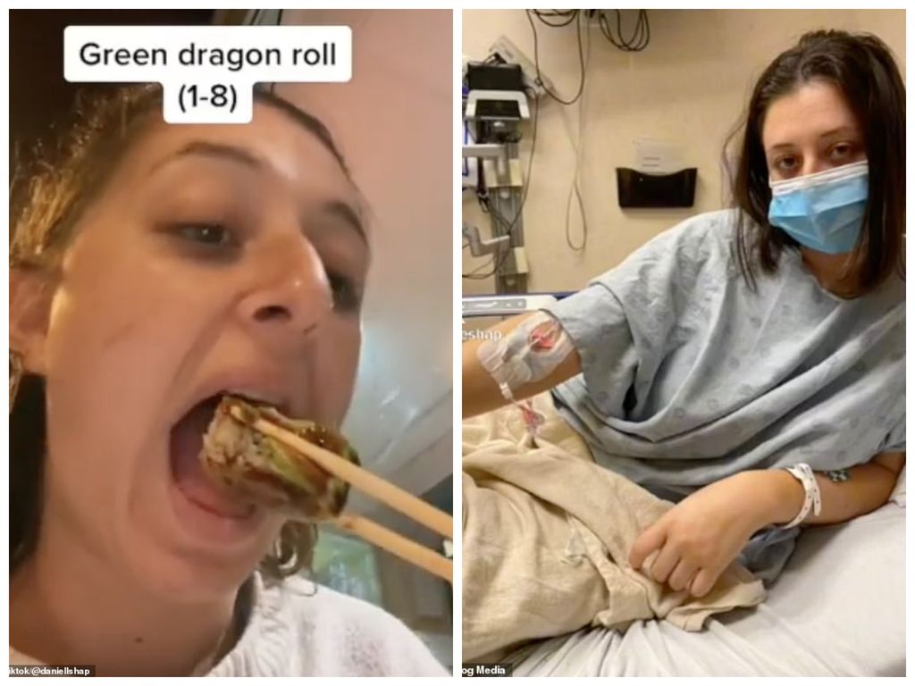 Kalap Makan Sushi AYCE, Wanita Ini Berujung Masuk RS