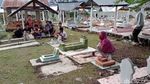 Potret Makam Upin & Ipin yang Viral di Palu Sulteng