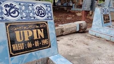 Cerita di Balik Makam Bertuliskan Nama Upin dan Ipin