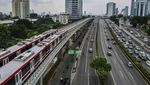Gantengnya LRT Jabodebek Saat Mejeng di Bekasi & Pancoran