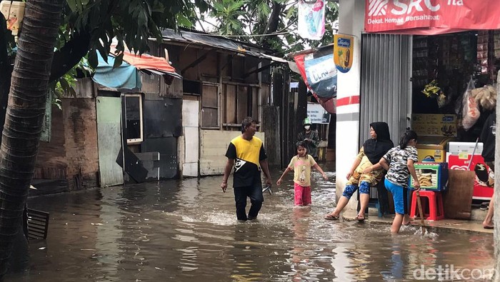 Rawa Bengkel Jakarta Barat Banjir