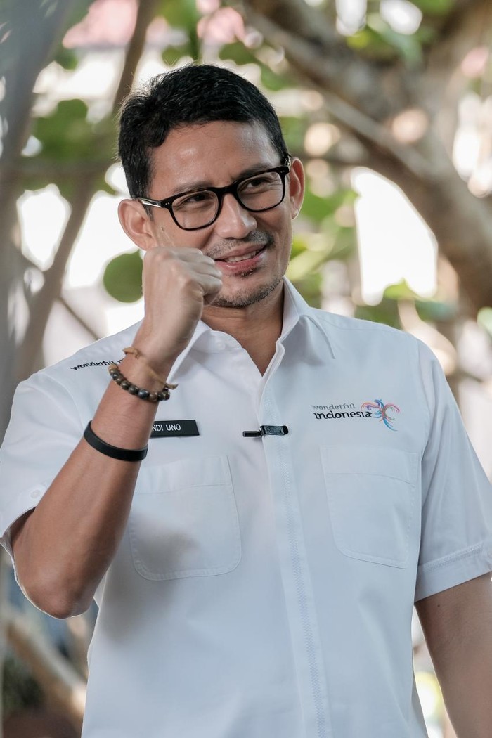 Menteri Pariwisata dan Ekonomi Kreatif Sandiaga Uno