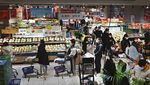 Sempat Sepi Gegara Lockdown, Supermarket di Xian Mulai Ramai Lagi