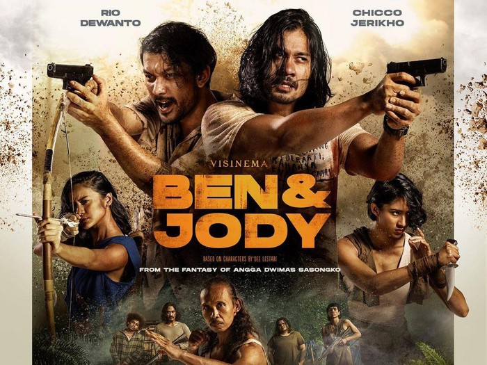 Poster film Ben & Jody (2022).