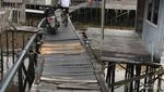 Uniknya Jembatan Roller Coaster di Banjarmasin
