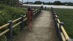 Uniknya Jembatan Roller Coaster di Banjarmasin