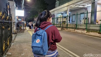 Potrait di malam hari. Foto: Adi Fida Rahman/detikINET