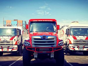 Gahar! Hino Kirim Truk Hybrid ke Ajang Rally Dakar 2022