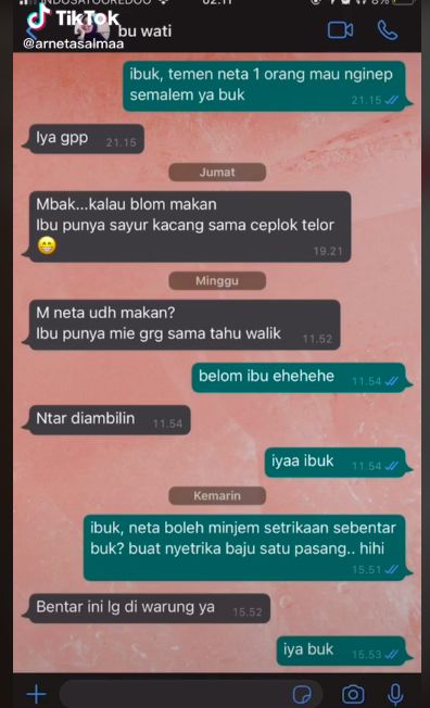 Ibu kos baik