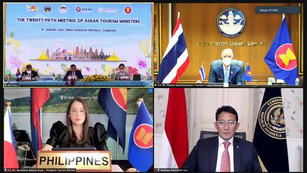 Kembangkan Pariwisata, Kemenparekraf Adopsi Teknologi Kawasan ASEAN