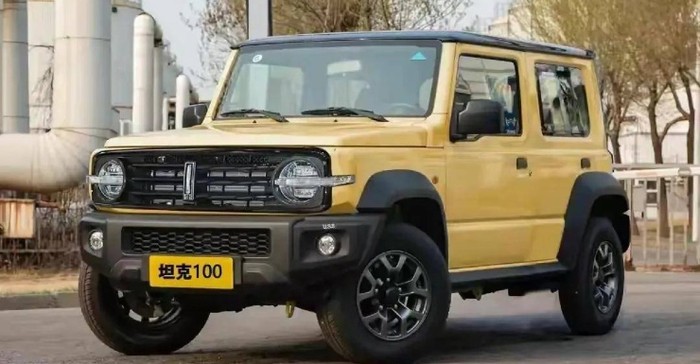 Kloningan Suzuki Jimny dari China, Great Wall Tank 100 Kloningan Suzuki Jimny dari China, Great Wall Tank 100