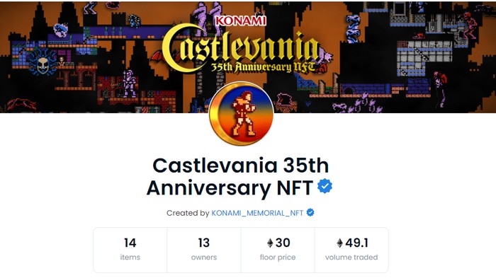 Konami Ikut Trend NFT, Laku Hingga Rp 2,3 Miliar