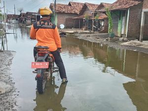 Ratusan Rumah di Kota Pekalongan Kebanjiran