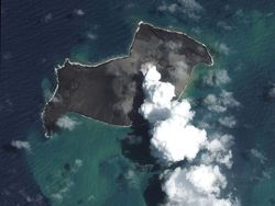 Foto Letusan Dahsyat Gunung Berapi Tonga dari Luar Angkasa