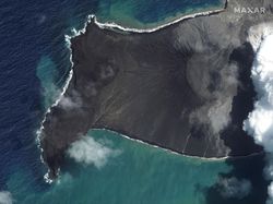 Foto Letusan Dahsyat Gunung Berapi Tonga dari Luar Angkasa