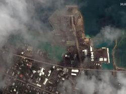 Foto Letusan Dahsyat Gunung Berapi Tonga dari Luar Angkasa
