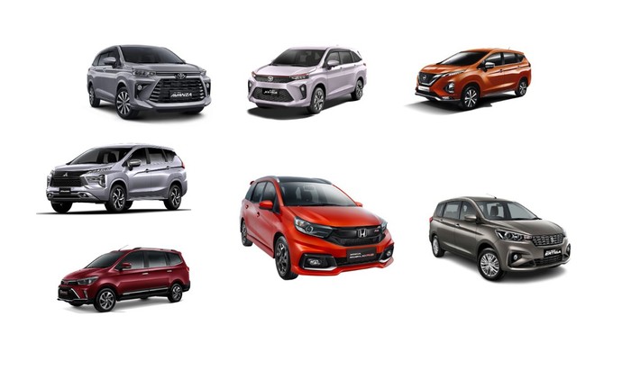 Low MPV di Indonesia diramaikan oleh Toyota Avanza, Mitsubishi Xpander, Dahatsu Xenia, Suzuki Ertiga, Wuling Confero, Honda Mobilio dan Nissan Livina.