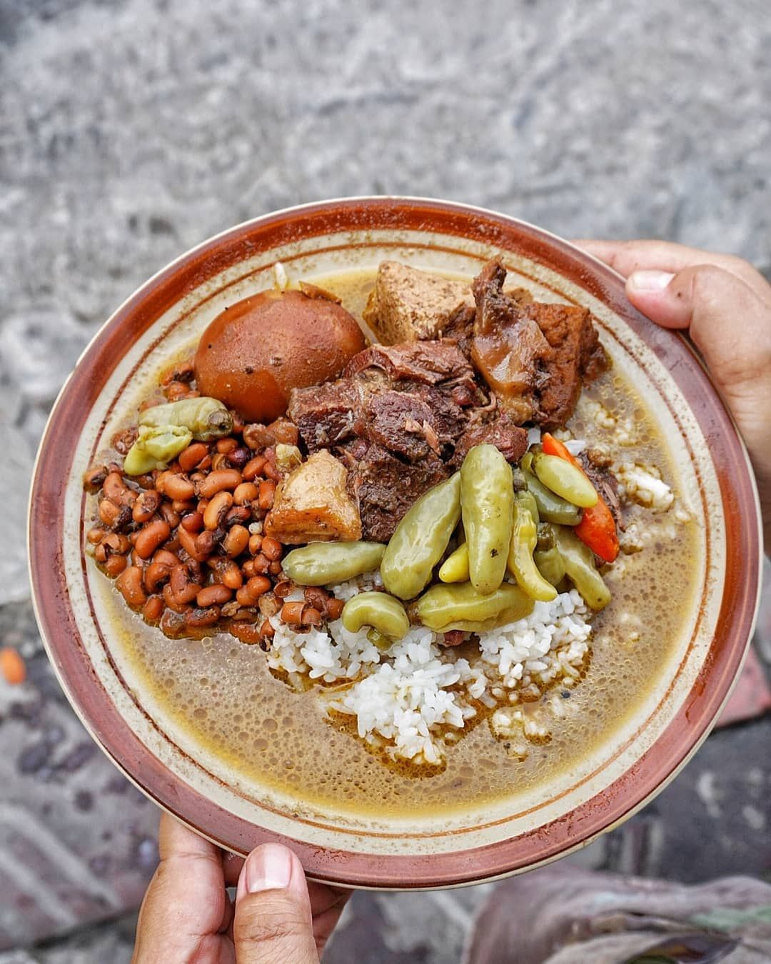 Makanan khas Yogyakrta, Brongkos hingga Rujak Es Krim