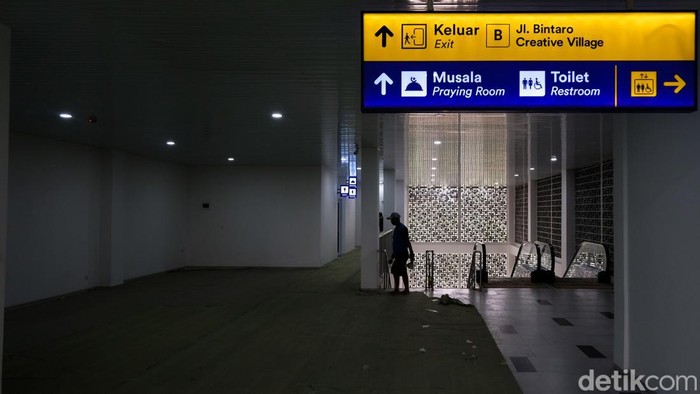 Penataan Stasiun Pondok Ranji di Tangsel hampir rampung. Diharapkan, calon penumpang KRL tidak terkonsentrasi di satu titik ke depannya.