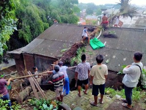 Cuaca Buruk Picu Pohon Tumbang-Longsor di Kota Semarang, 1 Warga Luka